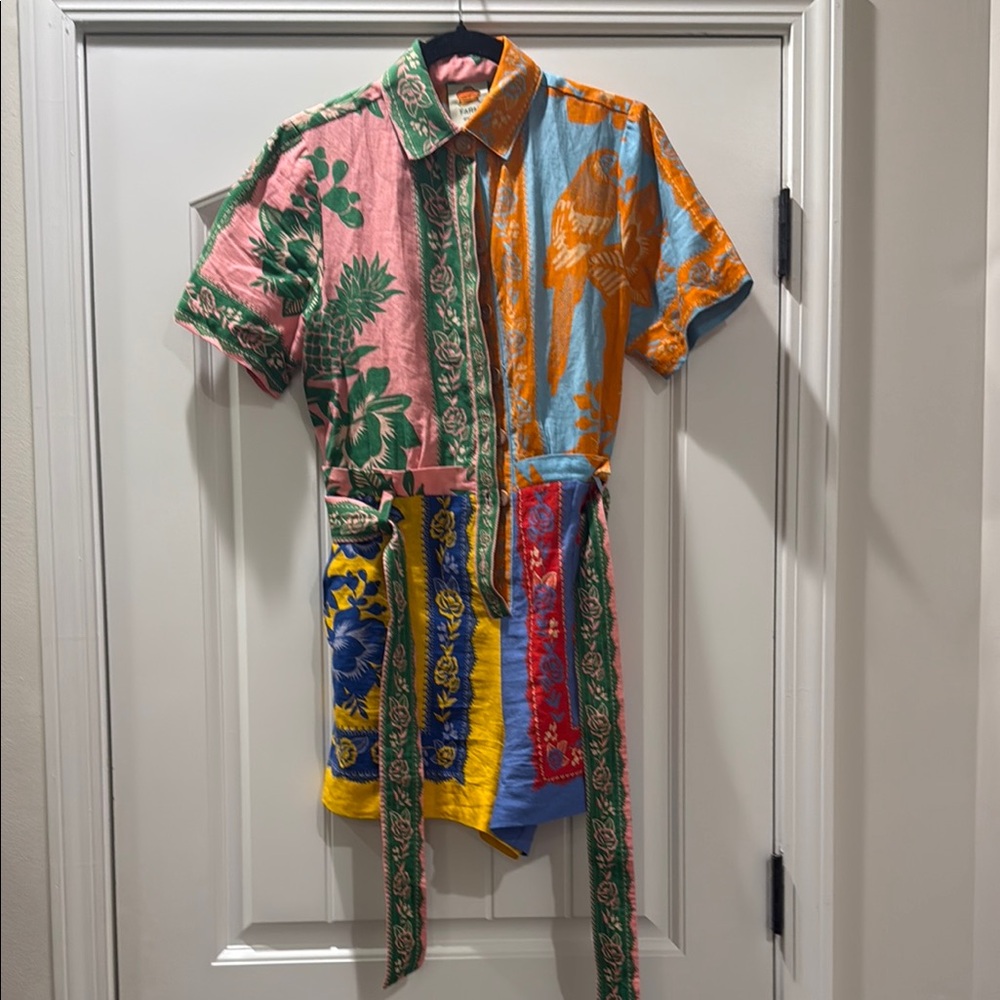 FARM Rio Multicolor Floral Jumpsuit